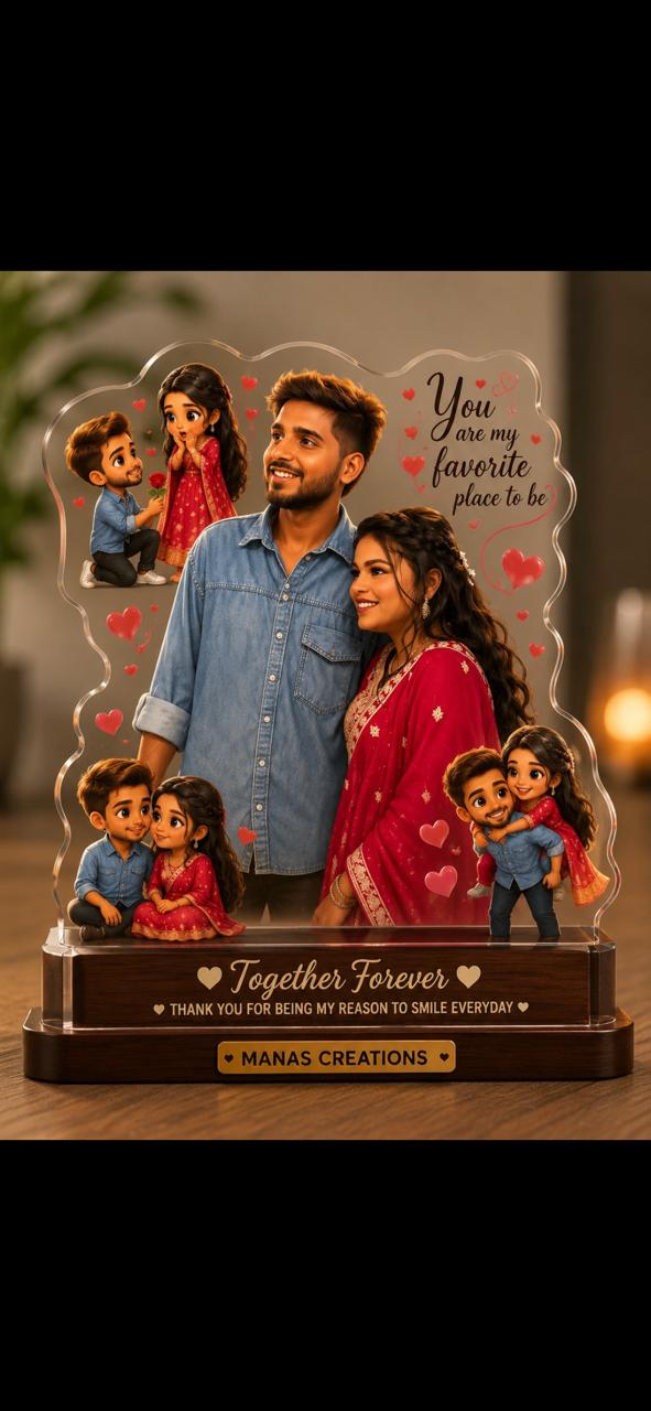 Romantic Lover's Custom Caricature - Style II